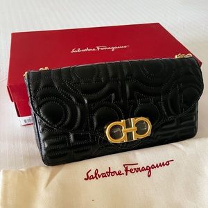 *New w/ tags* Salvatore Ferragamo Quilted Gancini Minibag